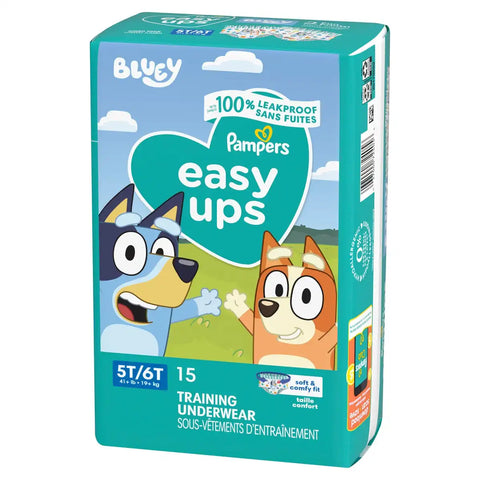 Pampers Easy Ups Bluey Training Underwear - (Select Size and Count)