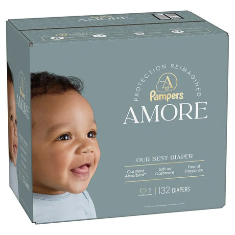 Amore by Pampers Luxury Diapers - (Select Size and Count)