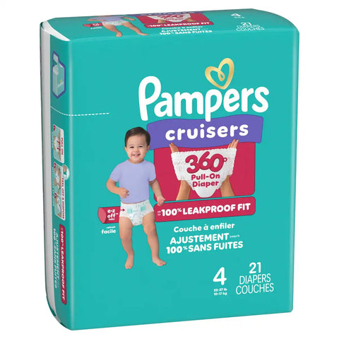 Pampers Cruisers 360 Diapers - (Select Size and Count)