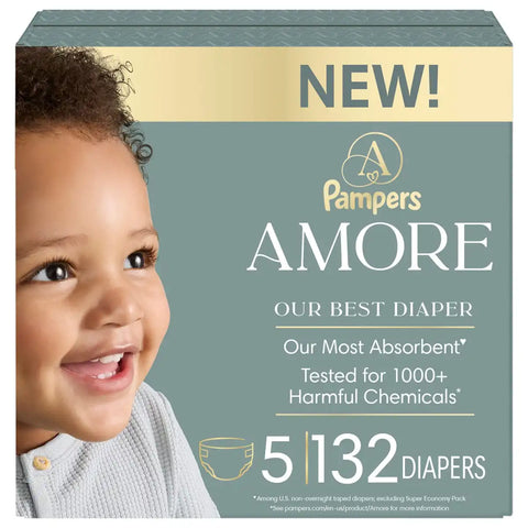 Amore by Pampers Luxury Diapers - (Select Size and Count)
