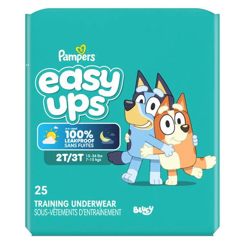 Pampers Easy Ups Bluey Training Underwear - (Select Size and Count)