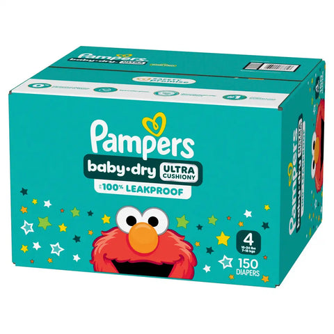 Pampers Baby Dry Diapers - (Select Size and Count)