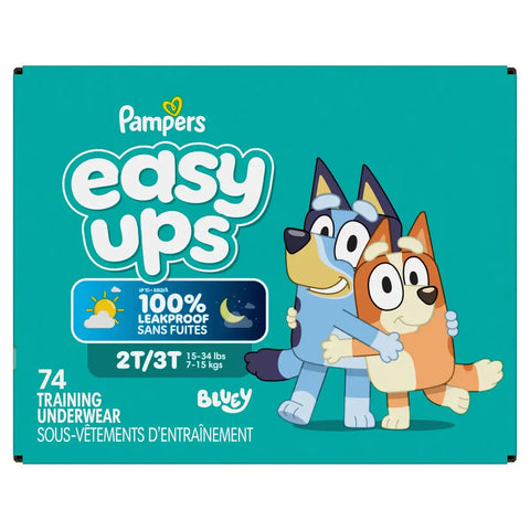 Pampers Easy Ups Bluey Training Underwear - (Select Size and Count)