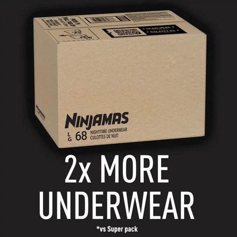 Pampers Ninjamas Nighttime Girls' Underwear - (Select Size and Count)